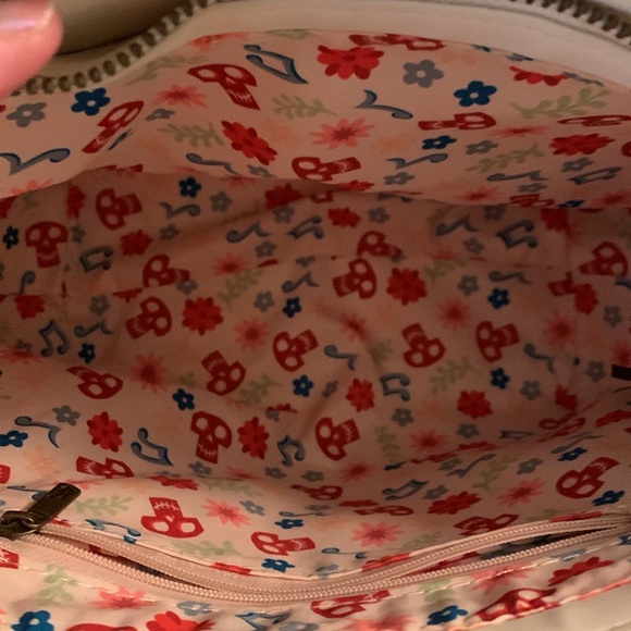 Used Loungefly Pixar Coco Purse w/ strap - Picture 7 of 11